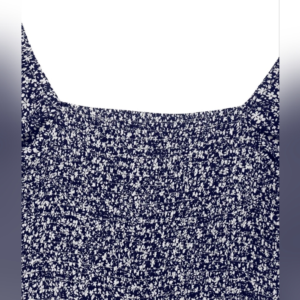Jumpsuit Ditsy Floral Puff Sleeve - Picture 5 of 6